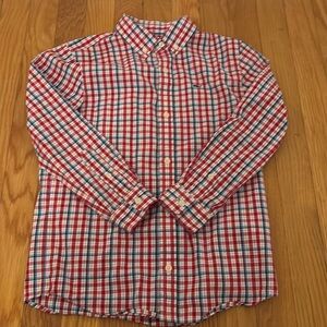 Vineyard vines checker shirt, Boys 7